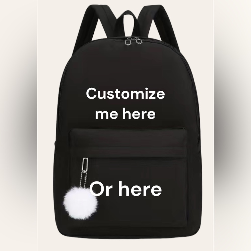 Customizable Backpack 🎒Multiple Color Options! - Picture 2 of 15